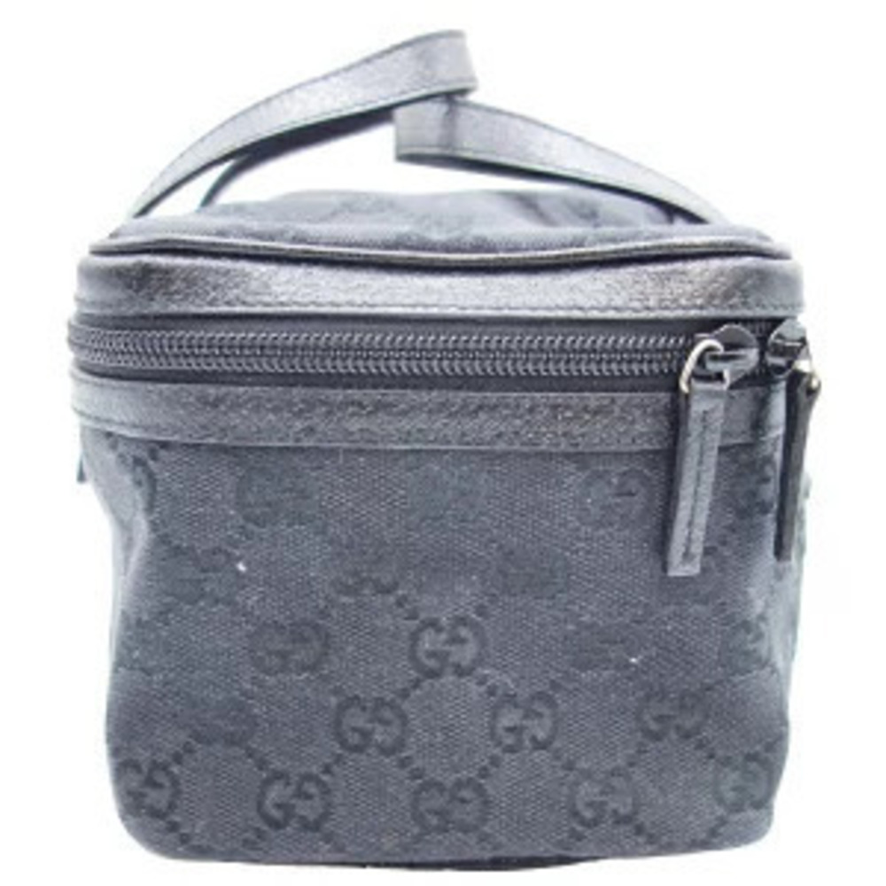 Gucci Vanity Black GG Bag